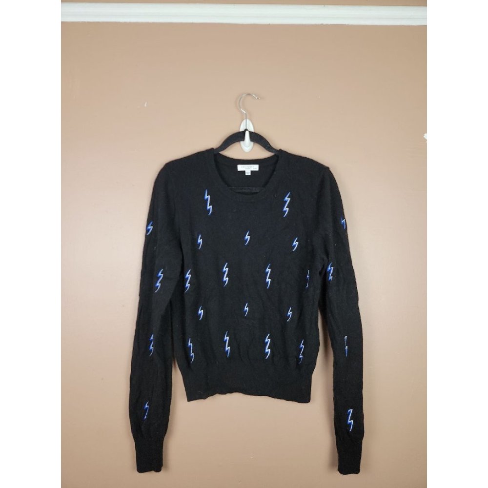 Equipment Shirley Lightning-Bolt Cashmere Sweater